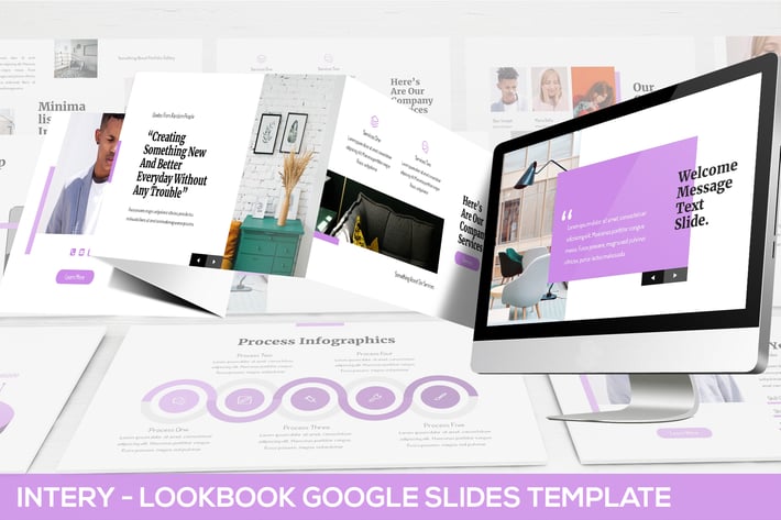 Intery - Lookbook Google Slides Template
