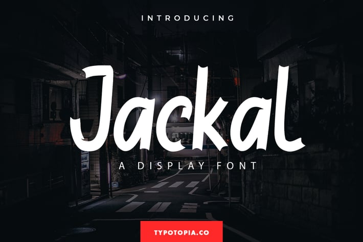 Jackal a Display Font
