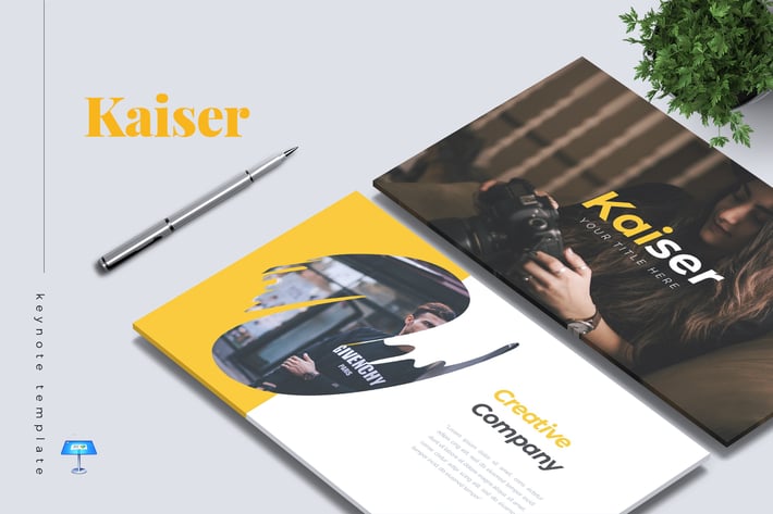 KAISER - Company Profile Keynote Template