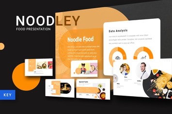 Noodley - Food Keynote Template