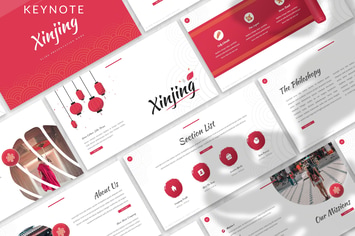 Xinjing - Oriental Keynote Template