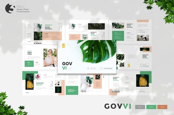 Govvi- Exotic Plant Presentation Template