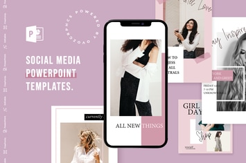 Social Media PowerPoint Template