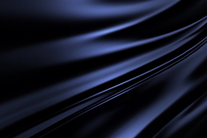 blue-black silk