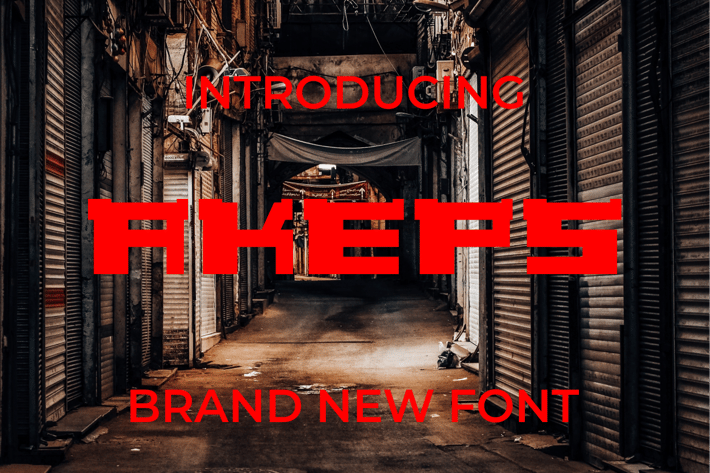 AKEPS Font