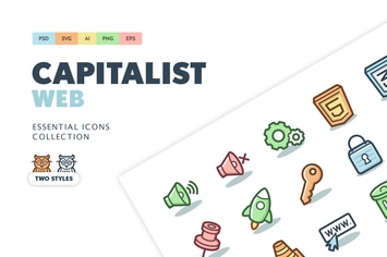 Capitalist Icons: Web Essentials