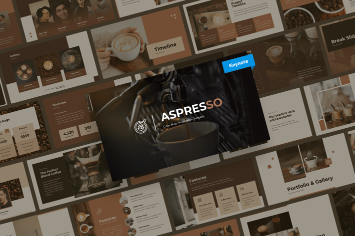 Aspresso - Coffee Shop Keynote Presentation