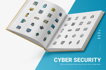 Cyber Security - Icons