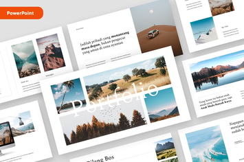 MOSOKSE - Minimalism Portfolio Powerpoint Template