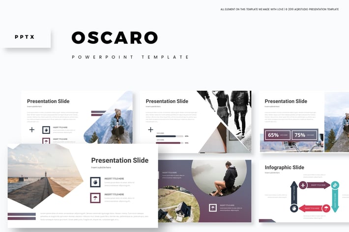 Oscaro - Powerpoint Template