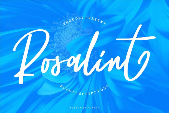 Rosalint | Beauty Script Font