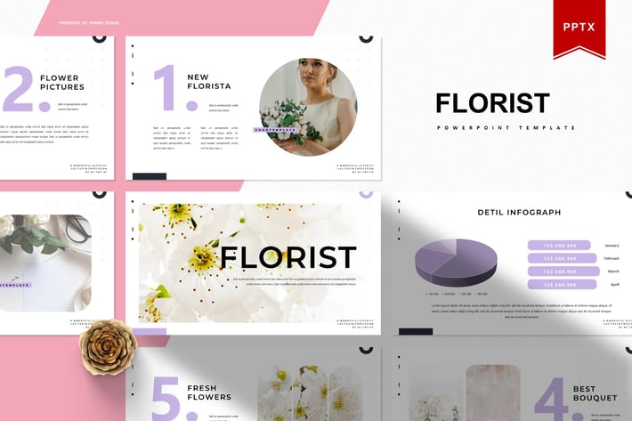 Florist | Powerpoint Template