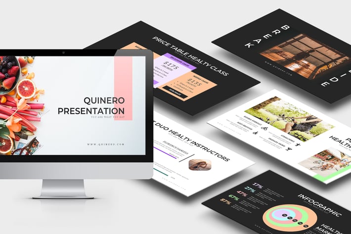 Quinero : Healthy Organic Lifestyle Keynote
