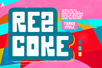 Rezcoke - Funky Font