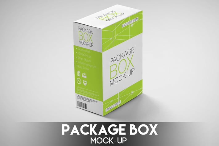 Package Box Mock-Up 