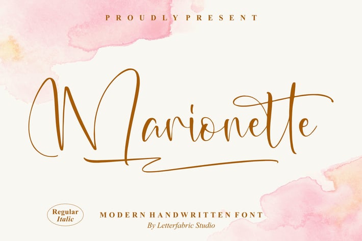 Marionette Modern Handwritten Font