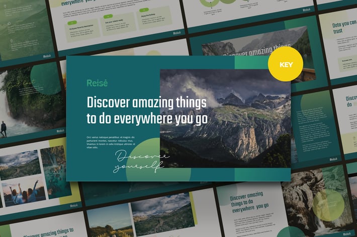 REISE - Nature & Travel Keynote Template