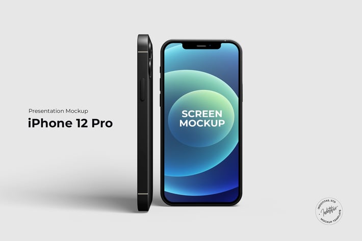 iPhone 12 Pro - Mockup Template