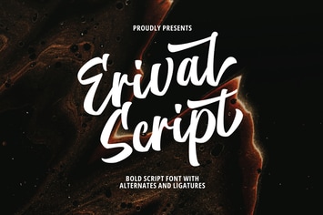 Erival - Bold Script Logotype