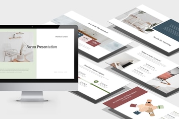 Forua : Home Decor Startup Pitch Powerpoint