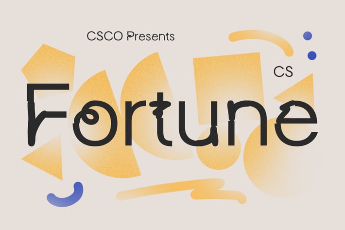 CS Fortune – Display Font