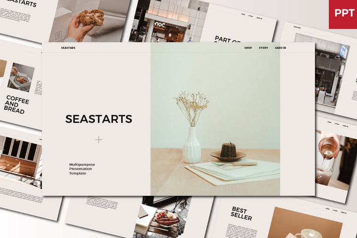 Seastars Powerpoint Template