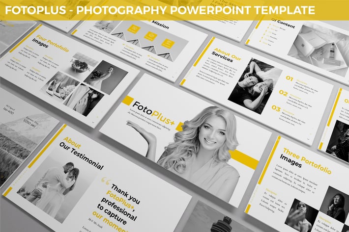 Fotoplus - Photography Powerpoint Template