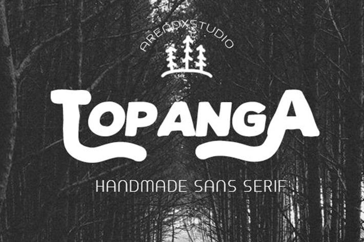 Topanga - Handmade Sans Serif