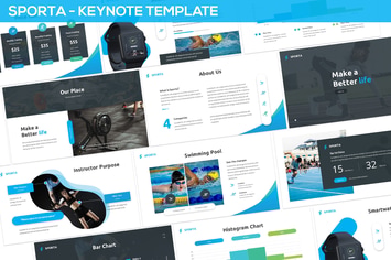 Sporta - Keynote Presentation Template