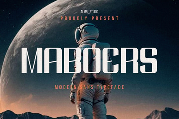 Maboers - elegant modern sans