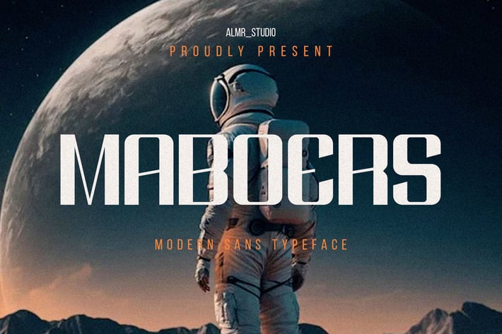 Maboers - elegant modern sans