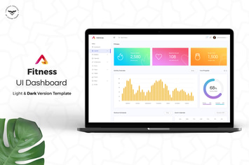 Fitness Admin Dashboard UI Kit