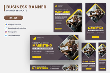 Marketing Google Adwords Banner Template