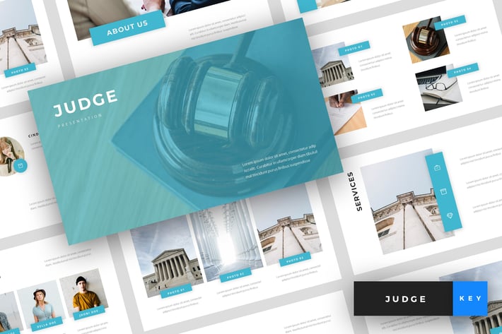 Judge - Law Keynote Template