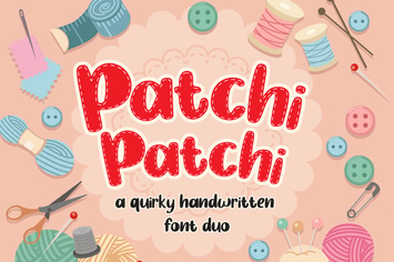 Patchi Patchi - Layered Display Font