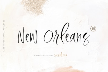 New Orleans - Stylish Script