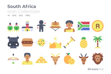 South Africa Color Icon
