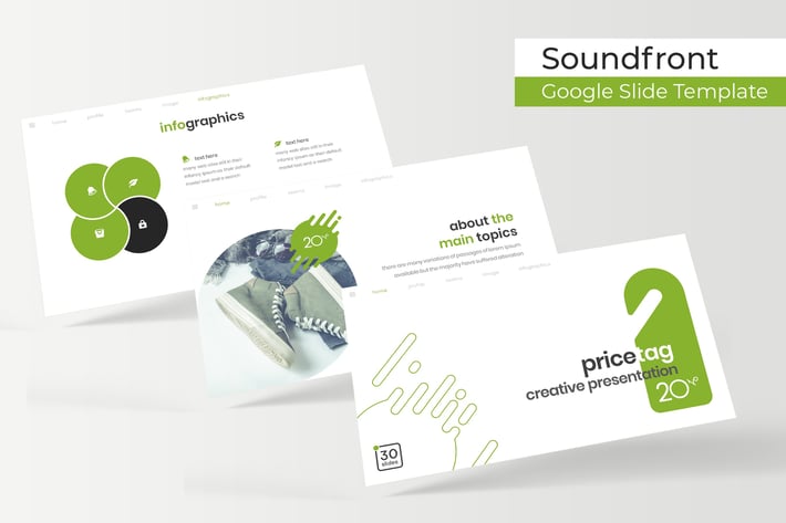 Pricetag - Google Slides Template