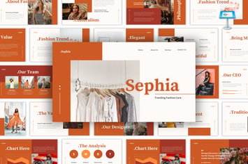 Sephia - Fashion Care Keynote Template