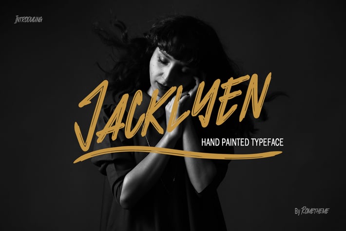 Jacklyen - Brush Font 