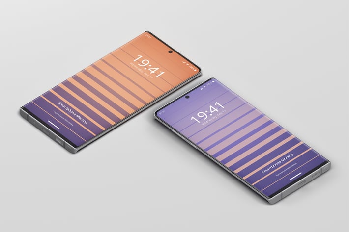 Smart Phone Mockup Note 10