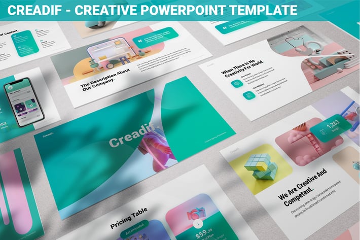 Creadif - Creative Powerpoint Template
