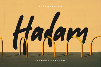 Hadam - Handwritten Font
