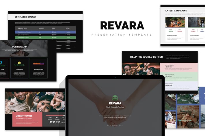 Revara : Charity, Fundraising, Social Keynote