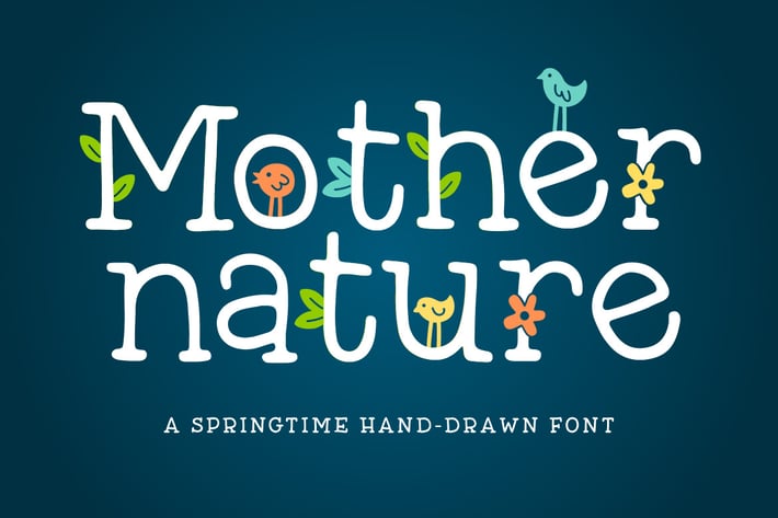 Mother Nature Font