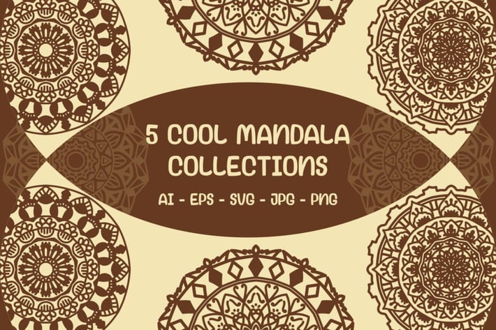 5 Cool Mandala Collection