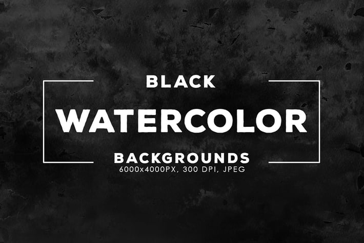 Black Watercolor Backgrounds
