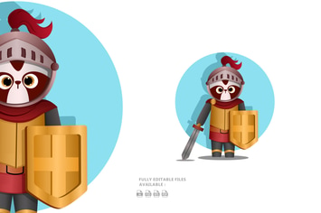 Raccoon Illustration