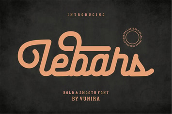 Lebars | Bold & Smooth Font
