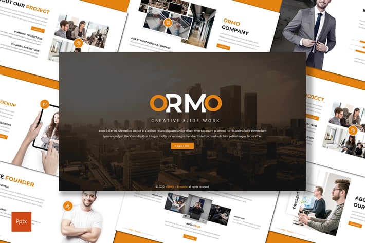 Ormo - Creative Powerpoint Template
